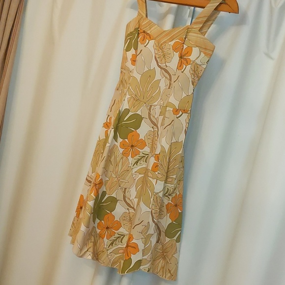 Hourglass tropical dress small - Picture 1 of 5